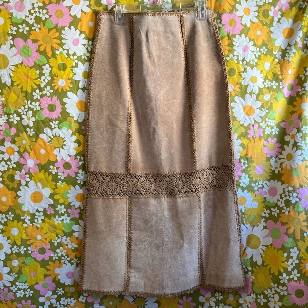 Newport news suede skirt